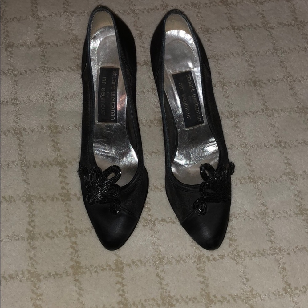 formal silk pumps